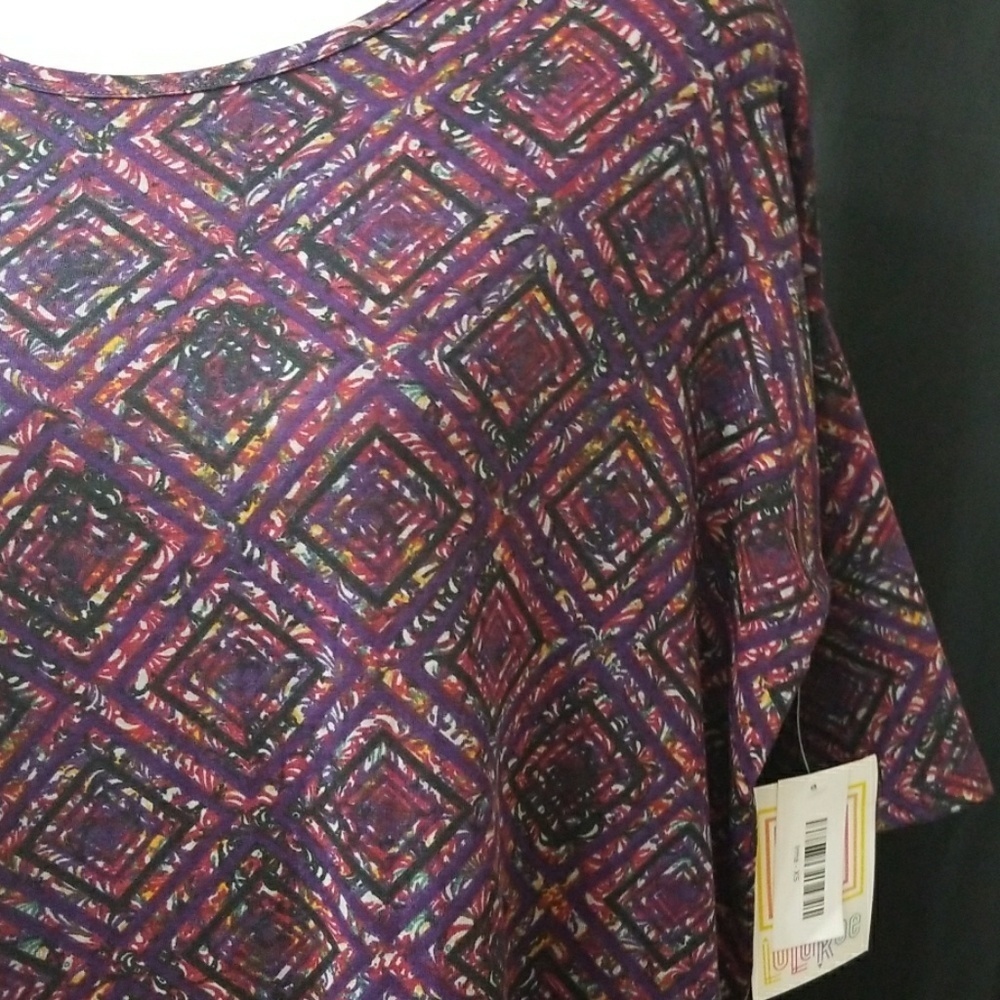 NWT Irma scoop neck top shirt size XS purple